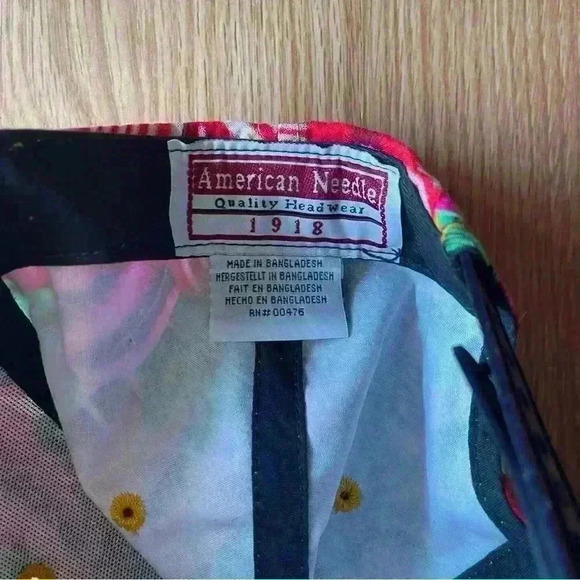 LA Dodgers floral SnapBack adult hat colorful American needle - Picture 8 of 12